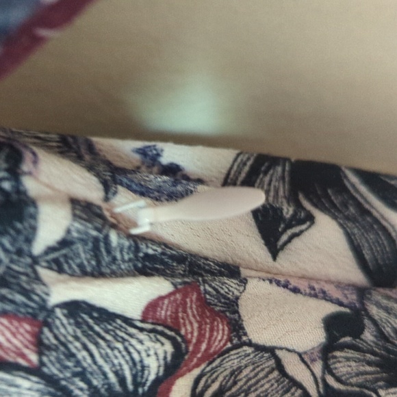 Maje Rimba Floral & Monkey Printed Hankerchief Midi Dress - Picture 11 of 16